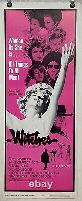 The Witches Rolled Original Insert Movie Poster Silvana Mangano (1967)