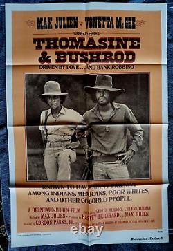 Thomasine & Bushrod movie poster BLAXPLOITATION Max Julien VONETTA McKEE