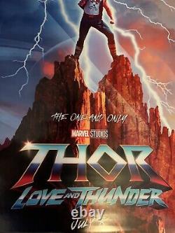 Thor Love and Thunder Thestrical Movie Poster D/S 27x40
