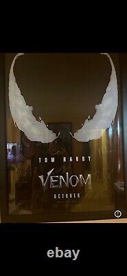 Tom Hardy Autographed Venom Let There Be Carnage Original 27x40 D/S Movie Poster