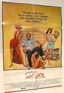 USA 1979 Movie Poster SAINT JACK 40' X27''1SH Original Folded CENSORS PASSED