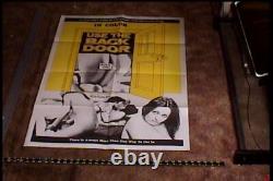 Use The Back Door Orig Movie Poster Sexploitation
