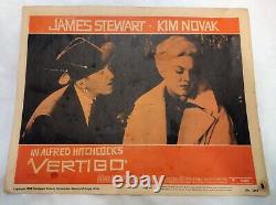 VERTIGO CineMasterpieces 1958 MOVIE POSTER LOBBY CARD GROUP ALFRED HITCHCOCK