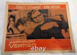VERTIGO CineMasterpieces 1958 MOVIE POSTER LOBBY CARD GROUP ALFRED HITCHCOCK