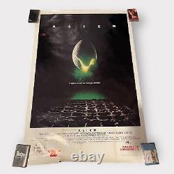 Vintage Alien Original Movie Poster VHS Release 1979 27x40