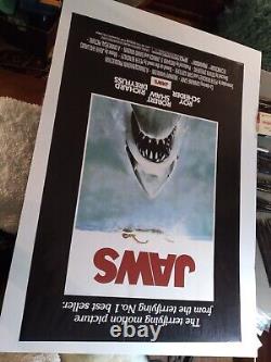Vintage Jaws Movie Poster Pyramid Poster #PP0417 Published in UK 36X24