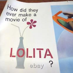 Vintage Lolita 1962 Movie Poster James Mason Shelley Winters Hollywood Posters