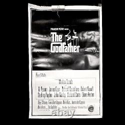 Vintage Original Godfather Theater Lobby Poster 40 X 60 1972