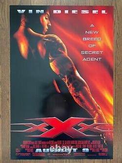 XXX (2002) Vin Diesel is Xander Cage Advance 1-Sheet Poster Diesel's First Lead