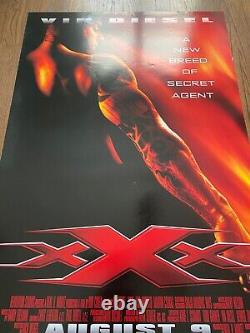 XXX (2002) Vin Diesel is Xander Cage Advance 1-Sheet Poster Diesel's First Lead