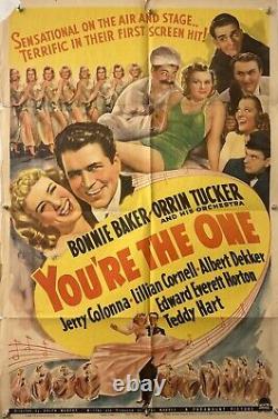 YOU'RE THE ONE Original One Sheet Movie Poster 1941 VERY RARE