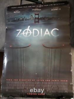 Zodiac Movie Poster Original D/S 27x40